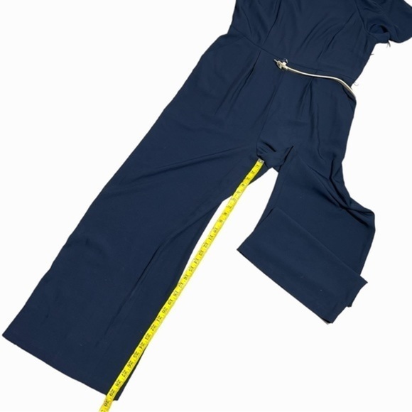 Tommy Hilfiger size 14 navy blue wide leg jumpsuit - Picture 14 of 16